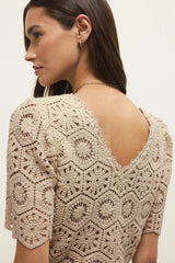Raquel Lace Top Natural