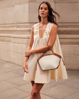 Florence Mini Tote Bag Canvas + Congac