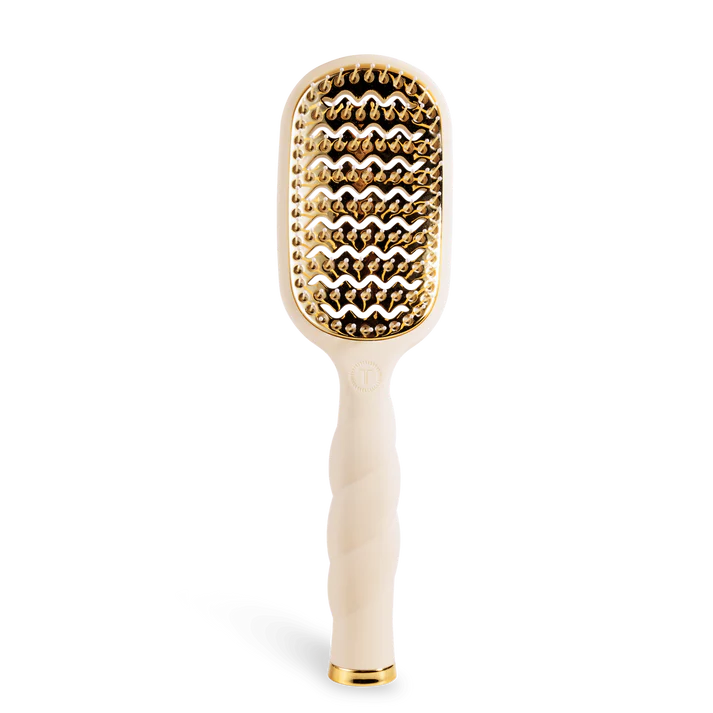 Teleties Hair Brush Tan Vented