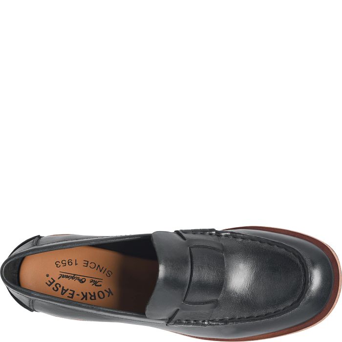 Kya Heeled Loafers Black