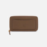 Hart Large Zip Wallet Dark Elm
