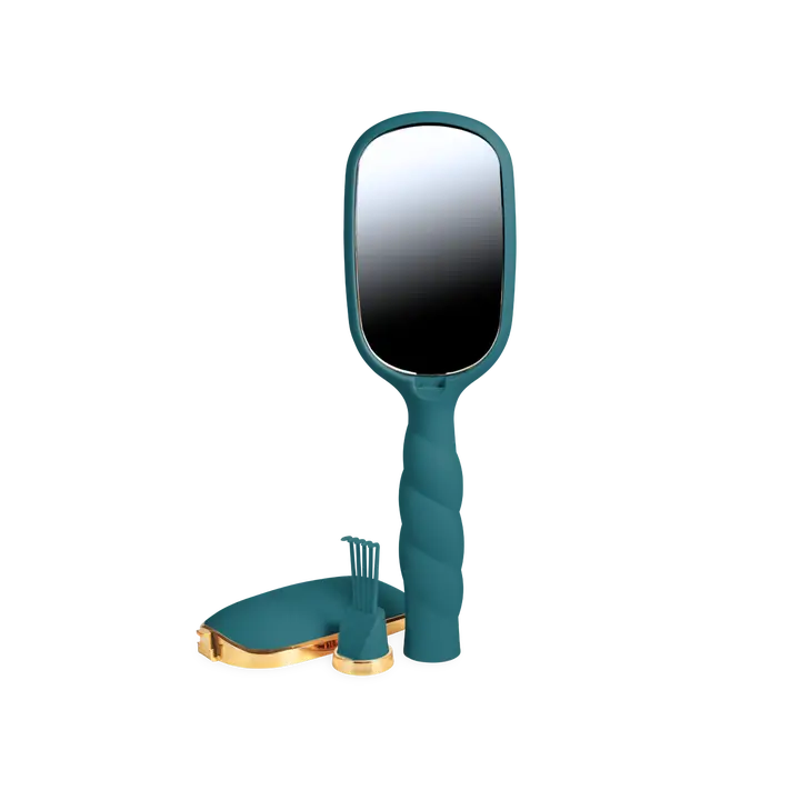 Teleties Hair Brush Teal with It Board Bristle