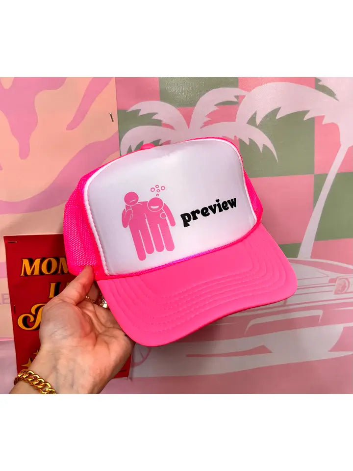 Drinking Preview Trucker Hat