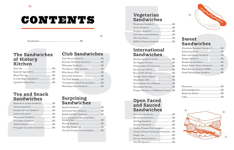 Sandwiches of History: The Cookbook