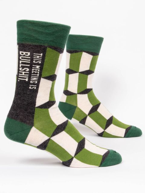 Men's Sassy Crew Socks