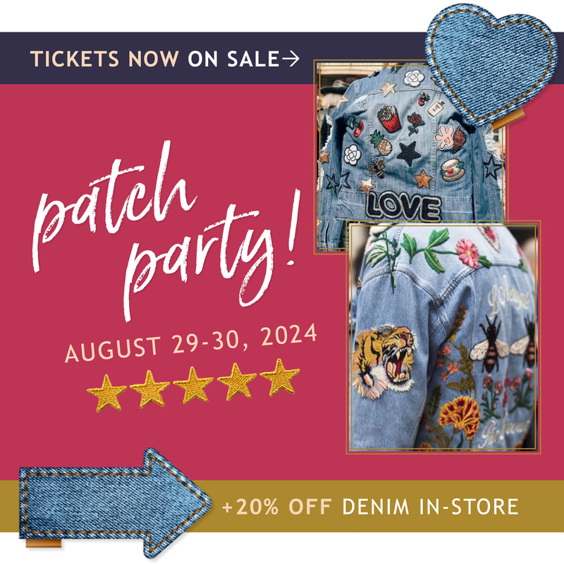 Patch Party: Denim Jacket Event