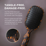 Teleties Hair Brush Tortoise Detangler - Fine Hair