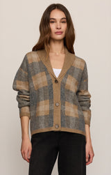 Ludlow Cardigan Classic Heather Grey