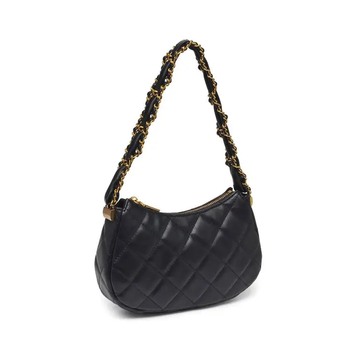 Ellie Quilted Shoulder Bag