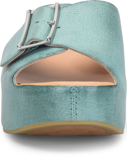 York Platform Sandals Teal