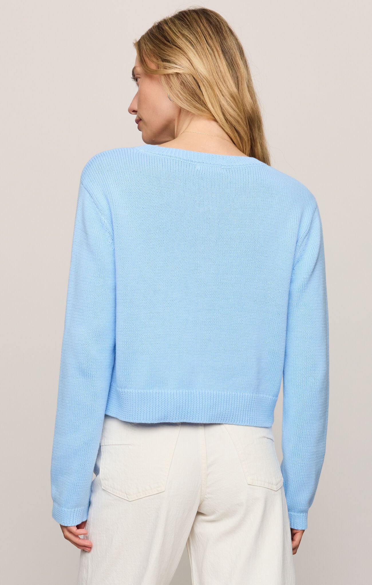 Day By Day Cardigan Crystal Blue