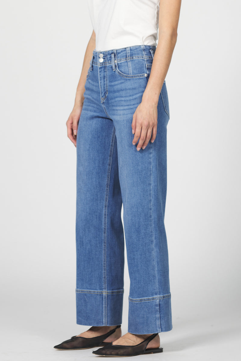 Holly High Rise Clean Hem Jeans Bloomtone