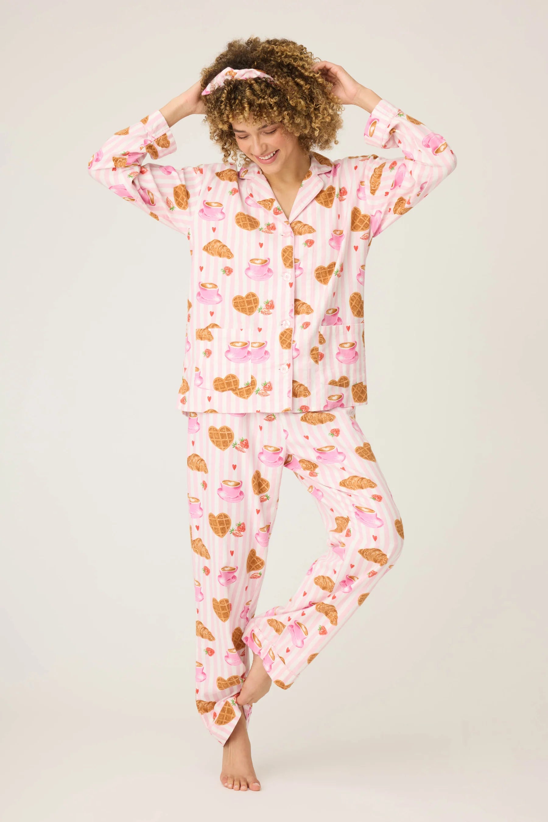 Flannel PJ Set Brunch Club