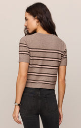 Gatewood Stripe Sweater Heather Ash