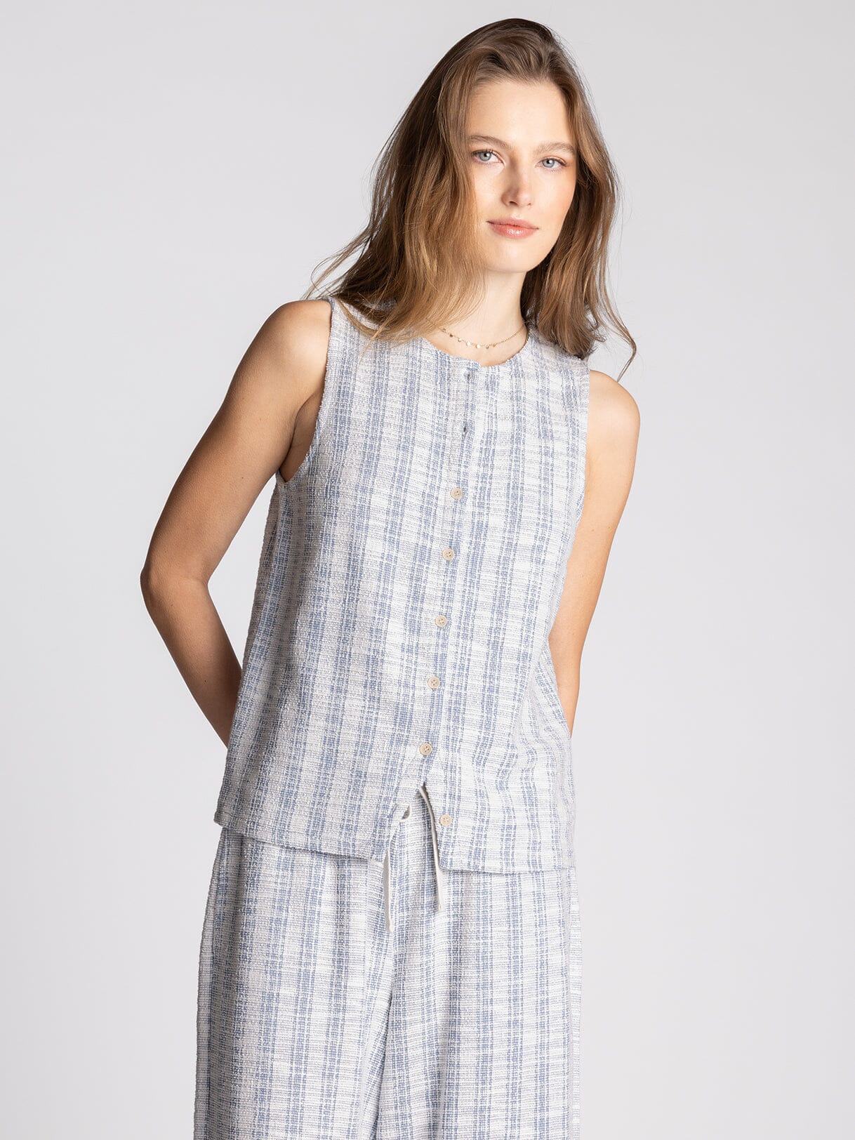 Zaria Tank Light Sea Blue