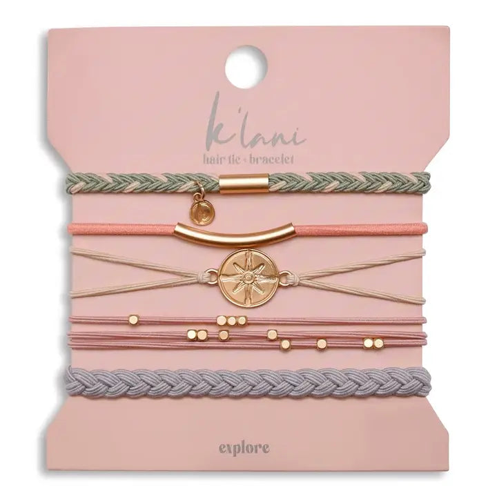 Hair Tie Bracelets Explore | Medium