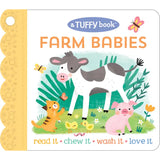 Farm Babies Tuffy Teether Indestructible Book