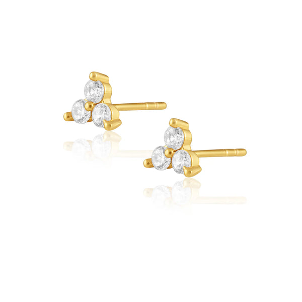 Kira Studs Clear Earrings