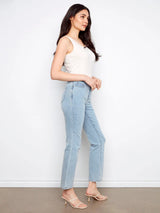Charlotte Straight Leg Jeans Light Blue