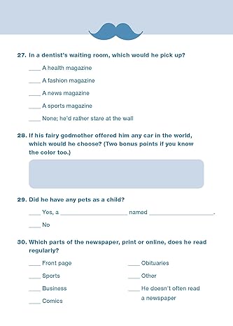 Do You Know Your Husband? Quiz Book