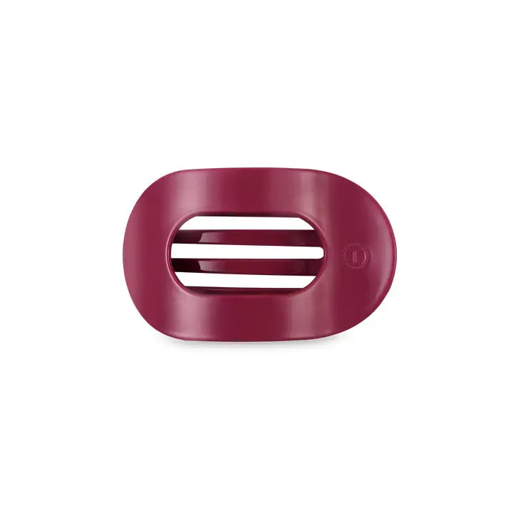 Teleties Small Flat Round Hair Clip Wild Side