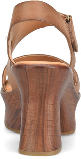 Cantal Heeled Sandals Brown Terra