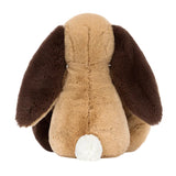 Bashful Patchwork Brown Bunny - Original