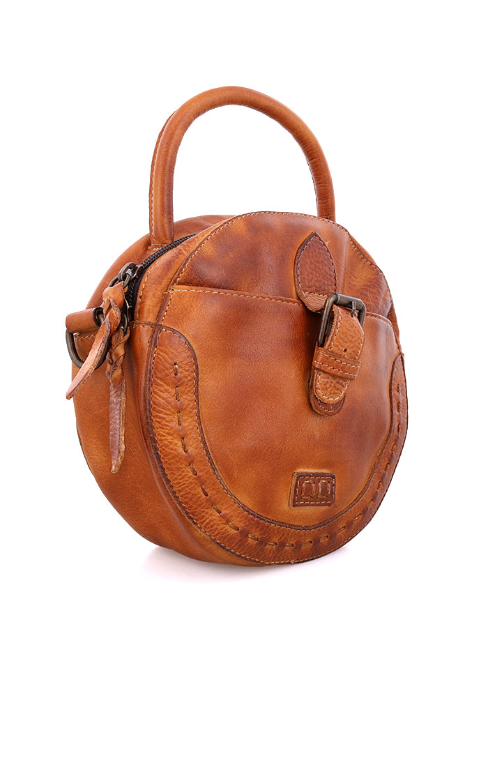 Arenfield Round Crossbody Pecan Dip Dye