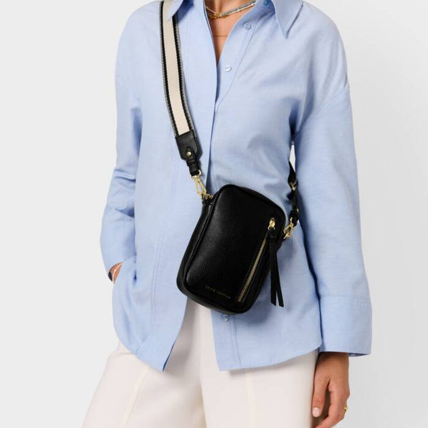 Hallie Small Crossbody Black