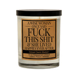 USA Made Kraft Label Snarky Candle - 10 OZ