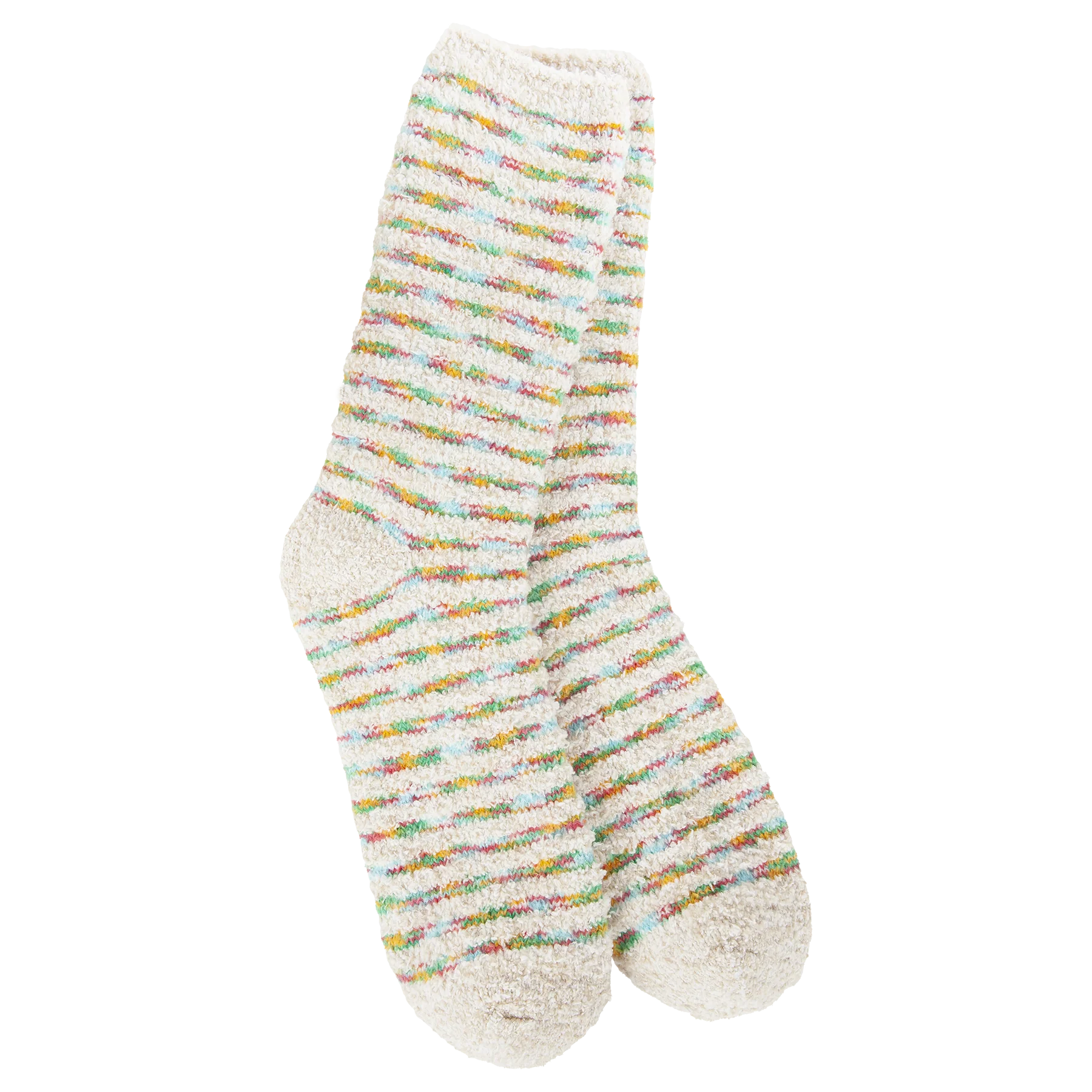 Winter Crew Socks Holiday Stripe