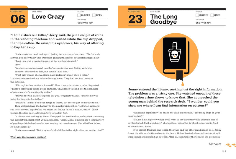 60-Second Brain Teasers Crime Puzzles