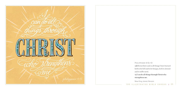 100 Illustrated Bible Verses