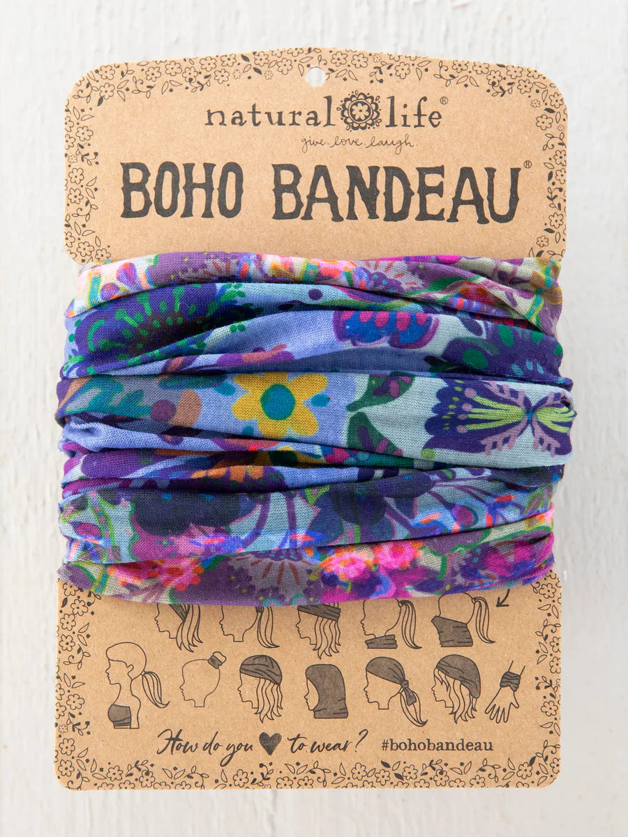 Full Boho Bandeau Border Folk Garden