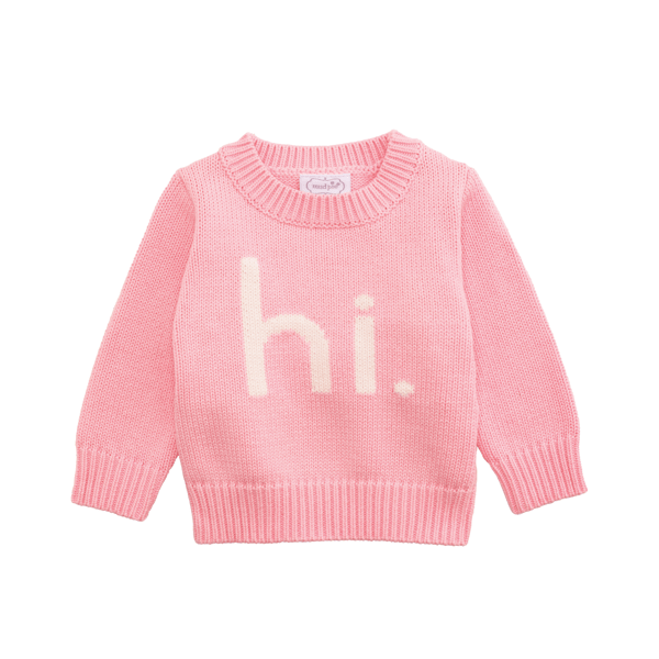 Hi. Baby Sweater Girl
