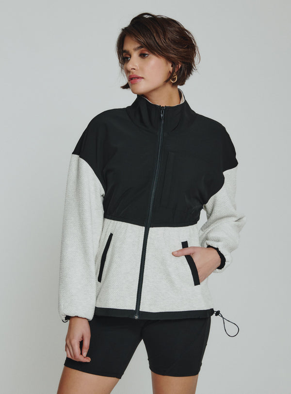 Restoration Full Zip Jacket Natural Combo