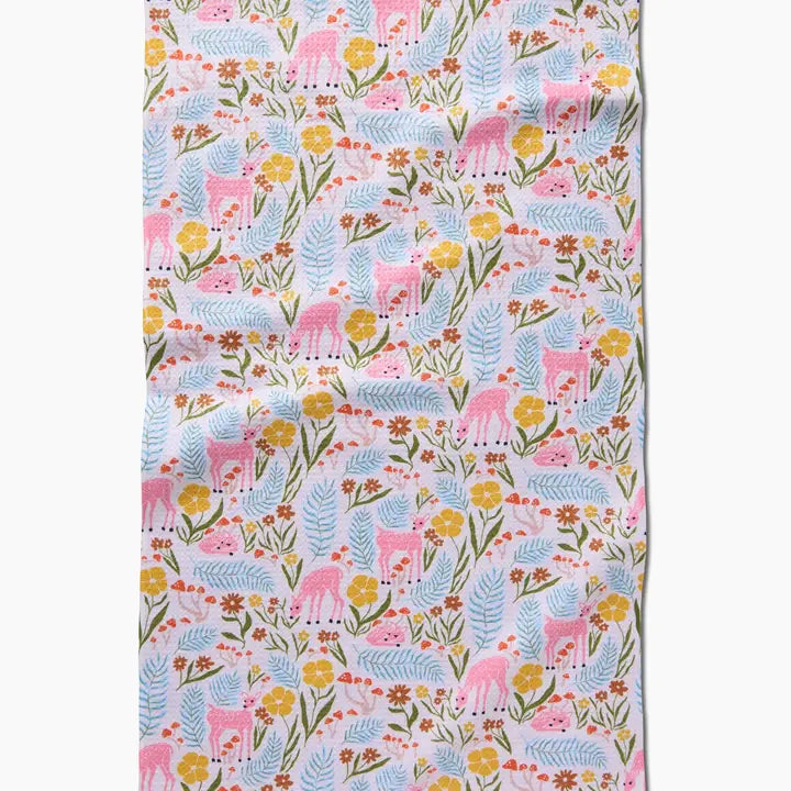 Geometry Tea Towel Fern & Fawn