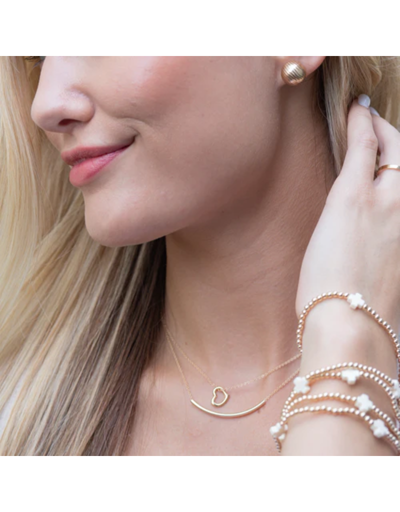 16" Gold Necklace Bliss Bar Gold