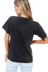 Free Bird Vintage Tee Black