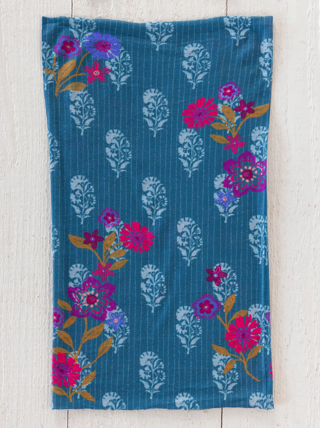 Full Boho Bandeau Block Stamp Indigo