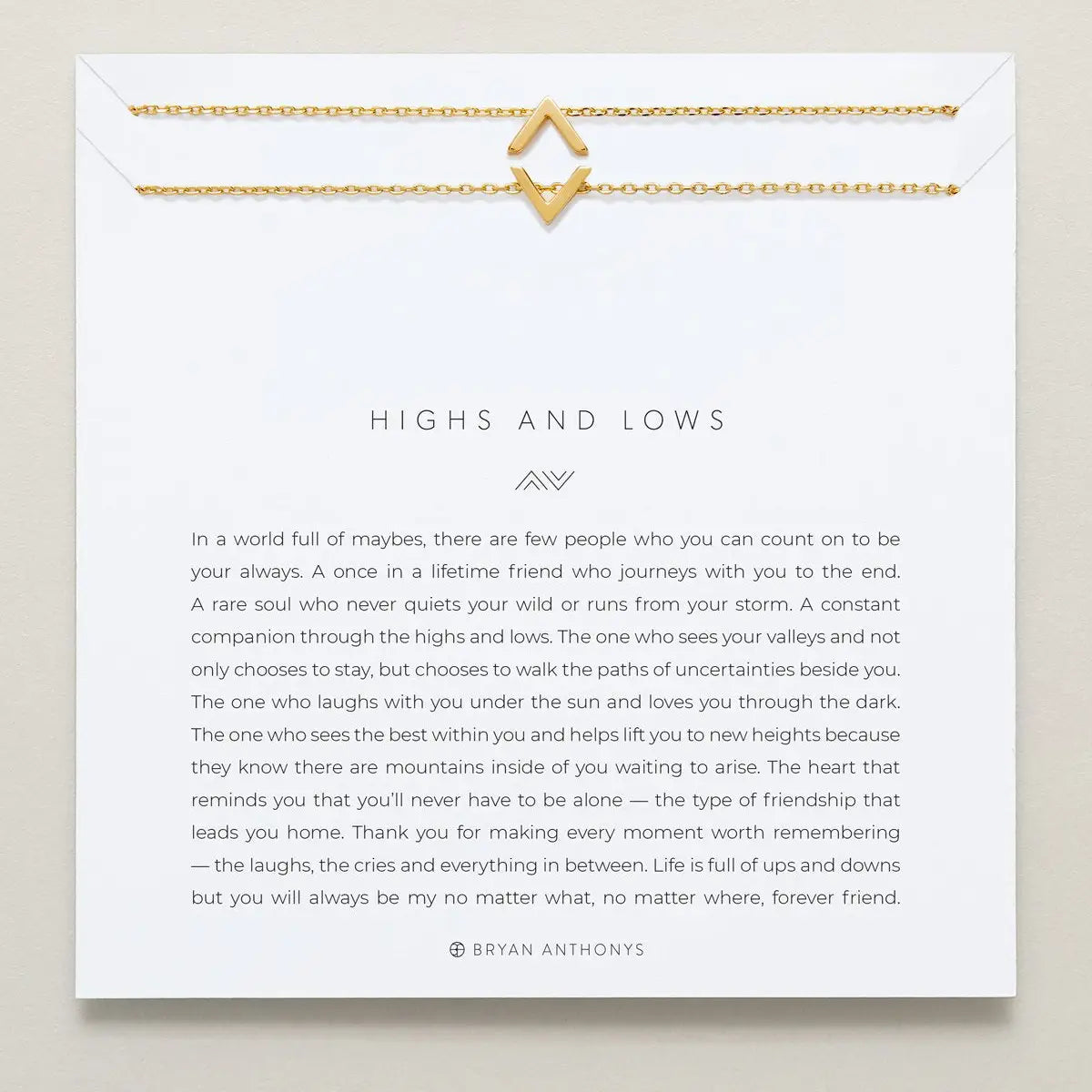 Highs & Lows Icon Necklace Set
