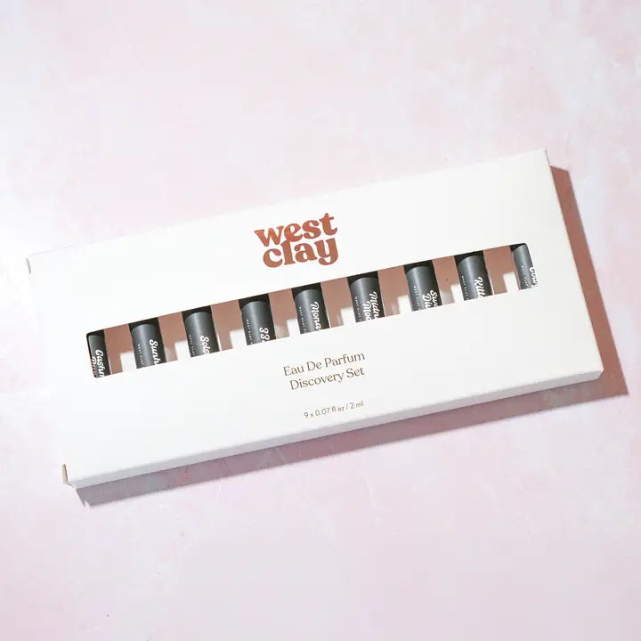 West Clay Nontoxic Perfume Discovery Set - 9 Pack