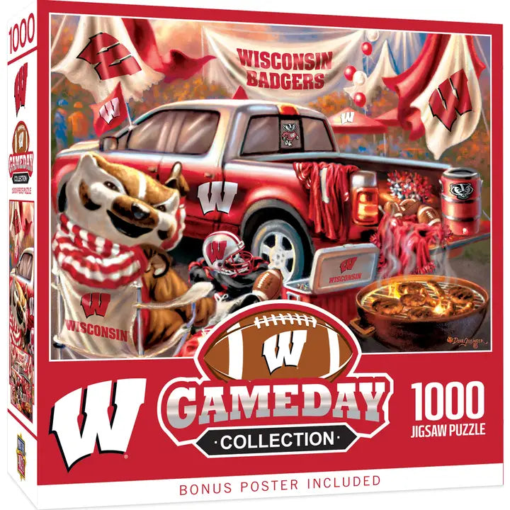 Wisconsin Badgers - Gameday 1000 Piece Puzzle