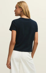 Junie Cotton Tee Eclipse