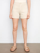 Twill Patch Pocket Shorts Fog