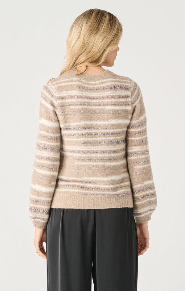 Sequin Space Dye Sweater Neutral