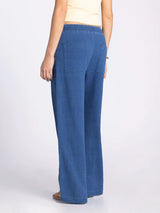 Novalie Pants Washed Denim Blue