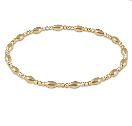 Harmony Sincerity Pattern 2mm Bead Bracelet