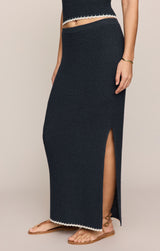 Yessenia Whipstitch Skirt Eclipse