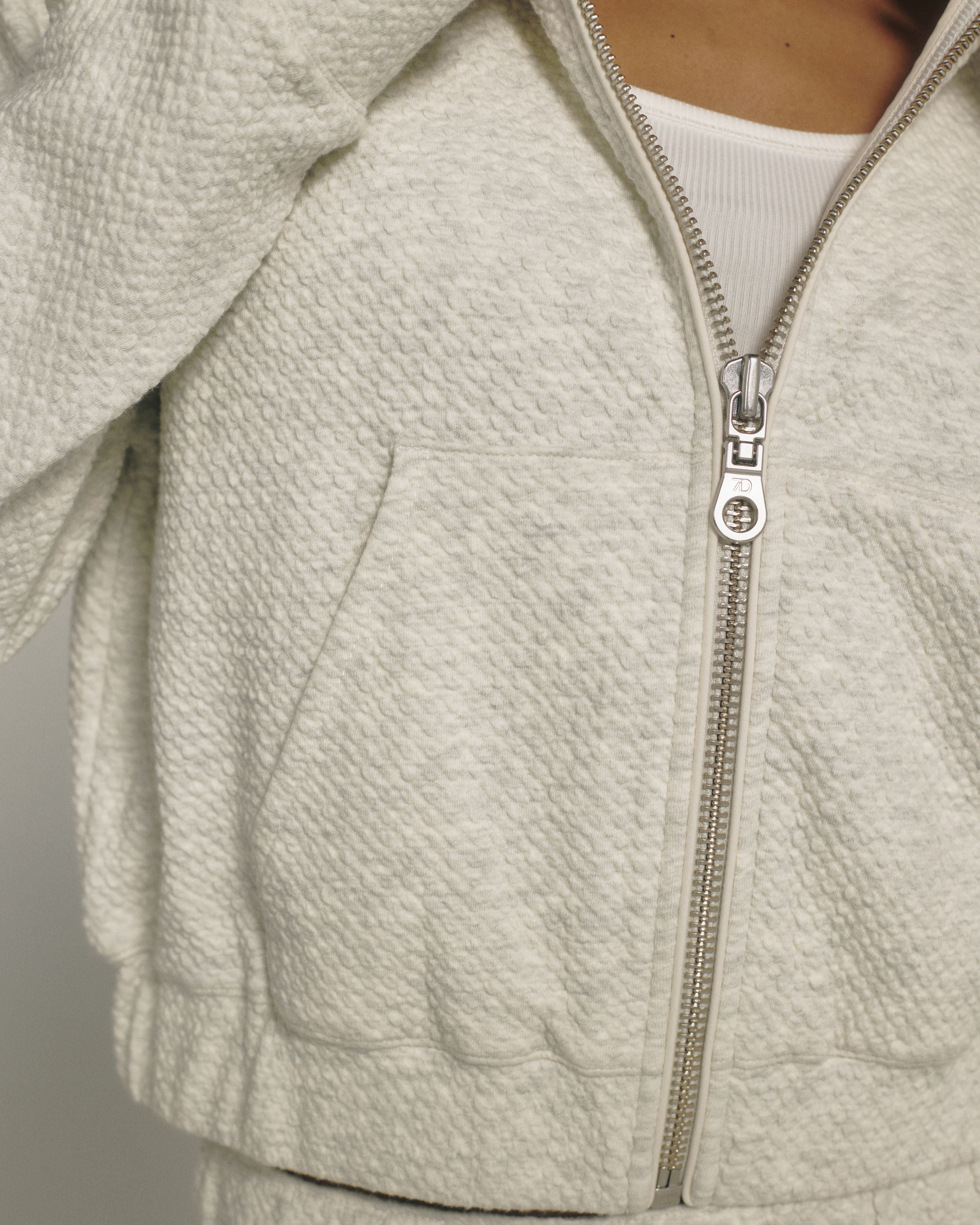 Restoration Full Zip Hoodie Natural